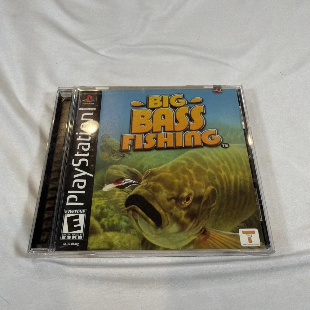 PS1‎ Game Lot Activision Classics Fishing Game & More Complete PlayStation 1
